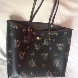 Reversible Coach Tote